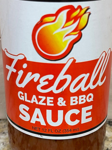3 Bottles of D'Vine Foods Fireball Glaze & BBQ Sauce, 12 oz