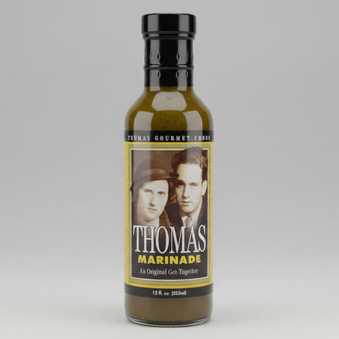 2 BOTTLES Thomas Gourmet Foods Marinade 14 oz Sauce Fish Chicken