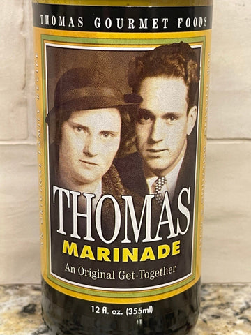 2 BOTTLES Thomas Gourmet Foods Marinade 14 oz Sauce Fish Chicken