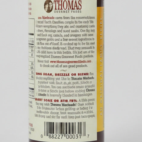 2 BOTTLES Thomas Gourmet Foods Marinade 14 oz Sauce Fish Chicken
