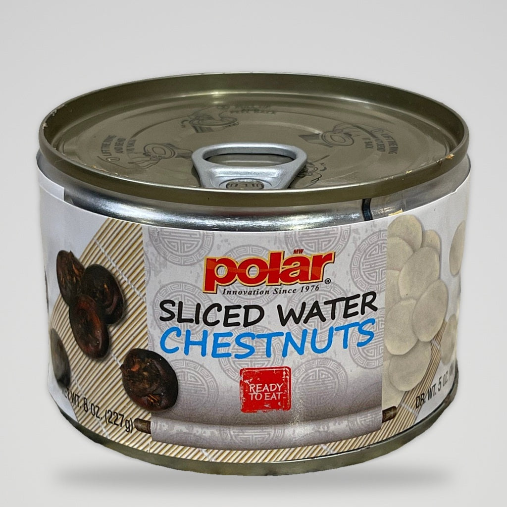 MW Polar Foods Sliced Water Chestnuts 8 oz