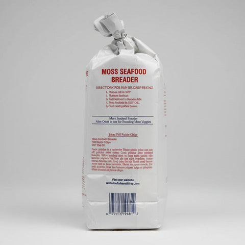 2 BAGS MOSS Water Ground Style Seafood Breader Mix 2 lb flour fish shrimp NC