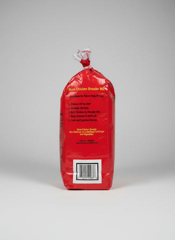 2 BAGS Moss Chicken Breader Mix 2 lb flour fried pork fish cube steak NC