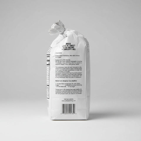 2 BAGS Moss Light n' Sweet Hushpuppy with Onion Mix 2 lb flour NC