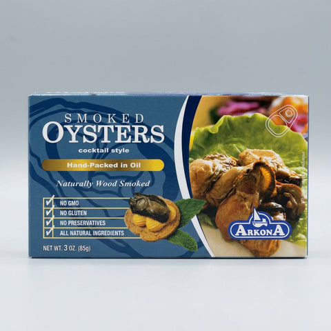 MW Polar Foods Cocktail Whole Smoked Oysters, 3 oz