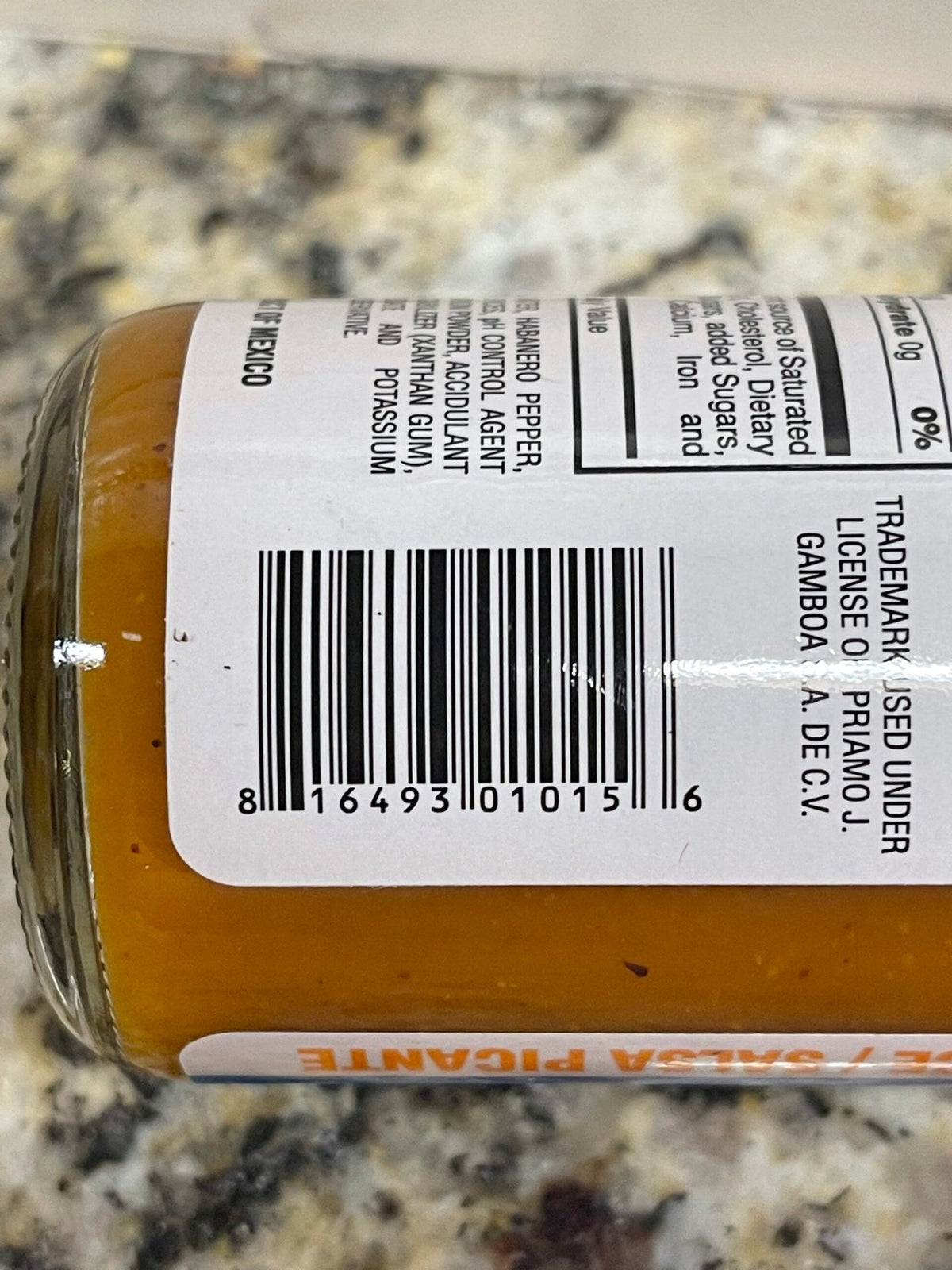 4 Bottles of El Yucateco Chile Habanero Caribbean Hot Sauce Salsa, 4 oz
