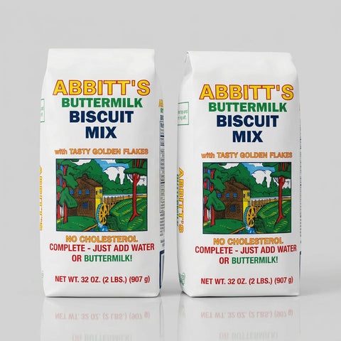 2 Bags of Abbitts Mills Buttermilk Biscuit Mix, 2 lb