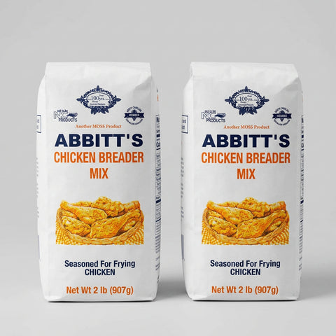 2 Bags of Abbitts Mills Fried Chicken Breader, 2 lb