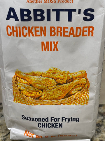 2 Bags of Abbitts Mills Fried Chicken Breader, 2 lb