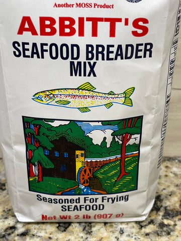 2 Bags of Abbitts Mills Seafood Breader, 2 lb