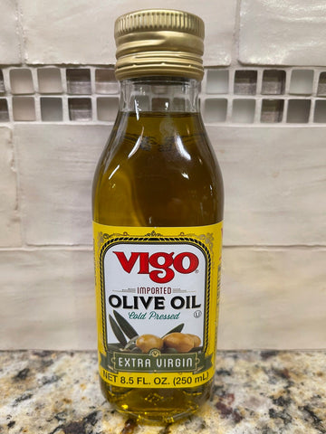Four Bottles Vigo Extra Virgin Olive Oil 8.5 oz Bottle
