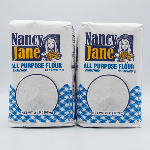 2 Bags of Nancy Jane All Purpose Flour, 2 lb