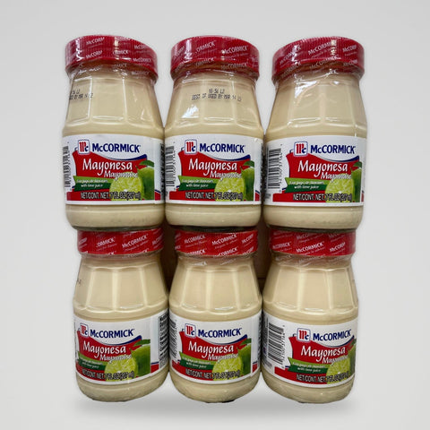 6 Jars of McCormick Mayonesa Mayonnaise with Lime Juice, 7 oz
