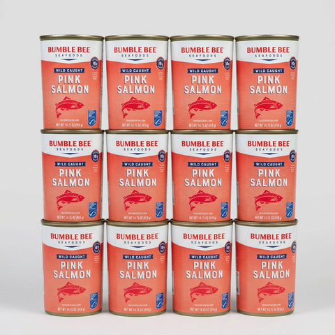 Bumble Bee Wild Caught Alaskan Pink Salmon, 14.75 oz