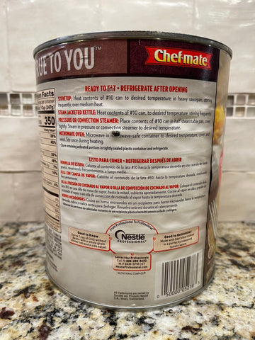 Huge Can Chef Mate Chili con carne without Beans, 6 lb