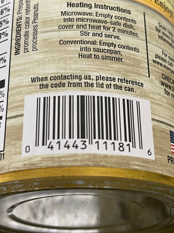 6 Cans of Margaret Holmes Southern Style Tiny Butter Beans, 15 oz