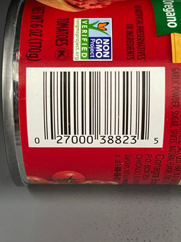 8 Cans of Hunts Tomato Paste Basil Garlic Oregano 100% Natural, 6 oz