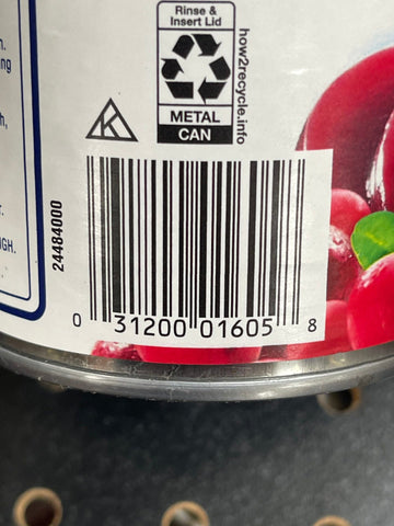 6 Cans Ocean Spray Jellied Cranberry Sauce 14 Oz Can