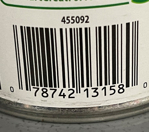 6 Cans of Great Value Organic Black Beans, 15 oz