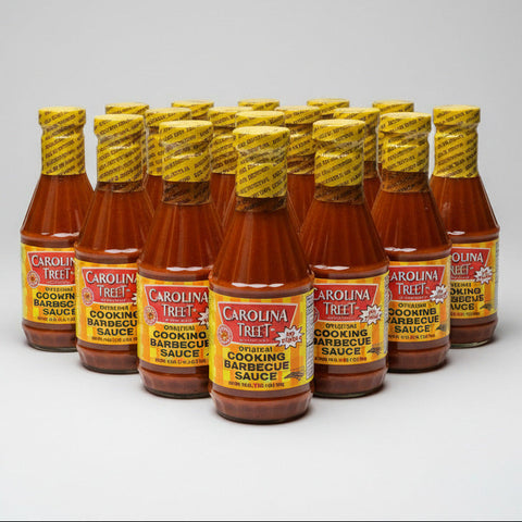 12 BOTTLES Carolina Treet BBQ Sauce Dip Grilling Eastern NC Pork Shoulder Pit