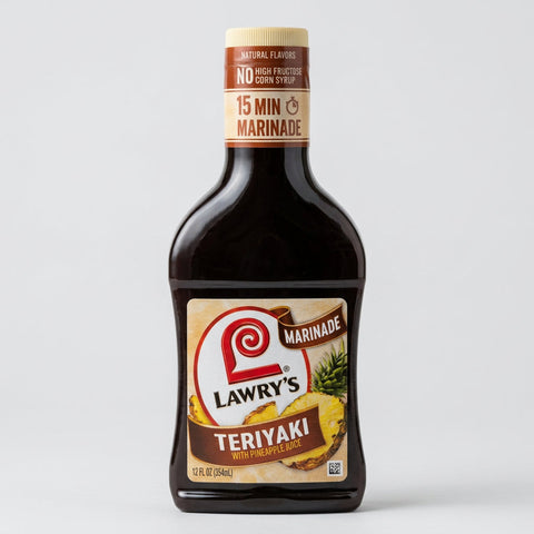 Lawry's Teriyaki With Pineapple Juice Marinade, 12 oz