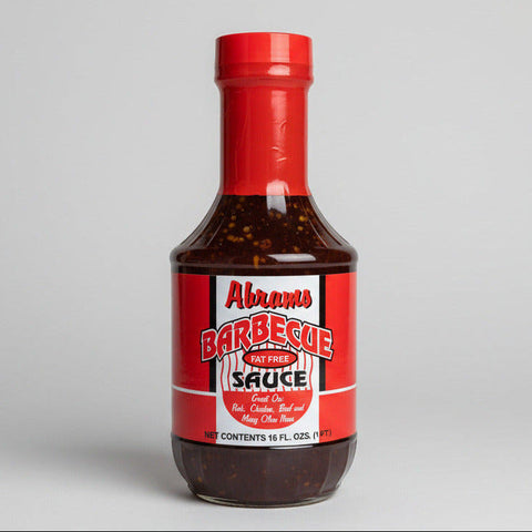 3 Bottles Abram's Barbecue Sauce BB-Q Tarboro NC Pork Chicken Beef