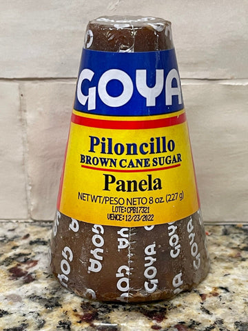 4 Packs of Cakes Goya Panela Piloncillo Pure Brown Sugar Columbian Cone, 8 oz