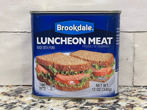 6 Cans of Brookdale Luncheon Loaf Canned Meat, 12 oz