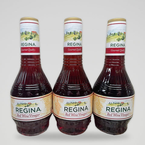 3 Bottles of Gourmet Regina Red Wine Vinegar, 12 oz
