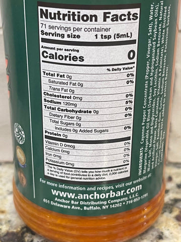 3 Bottles of Anchor Bar Medium Wing Sauce, 16 oz