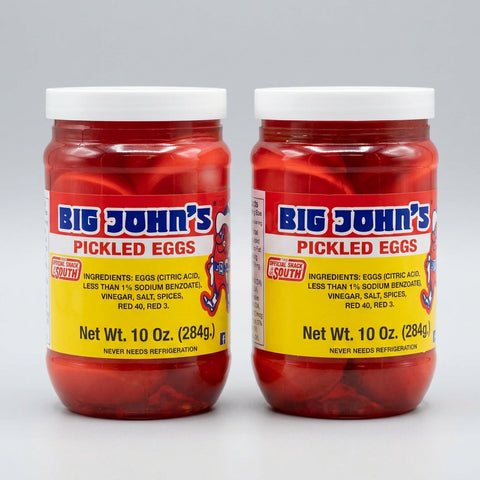 2 Jars of Big John's Pickled Eggs, 10 oz