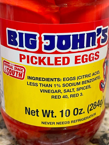 2 Jars of Big John's Pickled Eggs, 10 oz