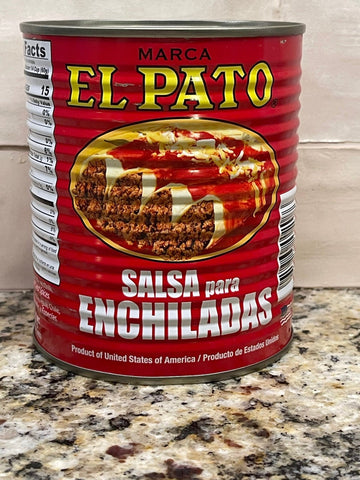 2 Cans of El Pato Red Chile Enchilada Sauce, 28 oz