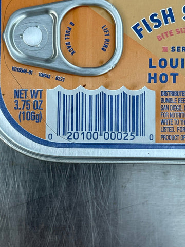 12 Cans of Beach Cliff Fish Steaks in Louisiana Hot Sauce, 3.75 oz
