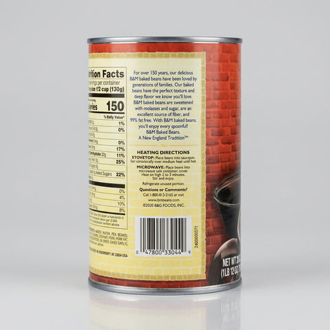 4 Cans of B&M Original Brick Oven Baked Beans, 28 oz