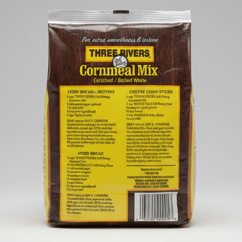 5 lb BAG White Lily Enriched Three Rivers Cornmeal Mix Self-Rising