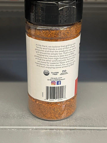 3 Jars of Rib Rack Cajun Spice Rub Seasoning, 5.5 oz