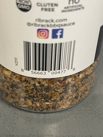 3 Jars of Rib Rack Steakhouse Rub Seasoning Spice, 5.75 oz