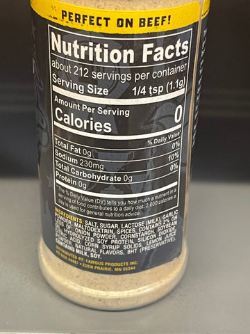 2 Jars of Famous Dave’s Steak & Burger Seasoning Spice, 8.25 oz