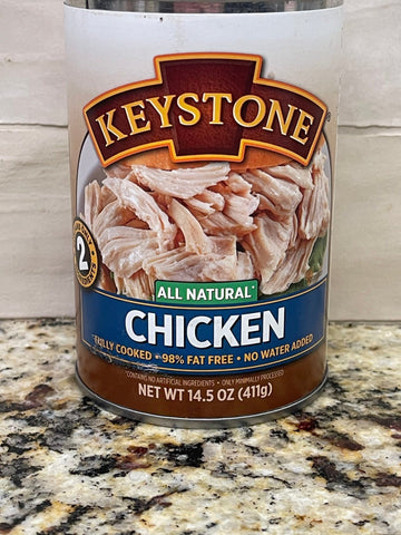 2 Cans of Keystone All Natural Chicken, 14.5 oz