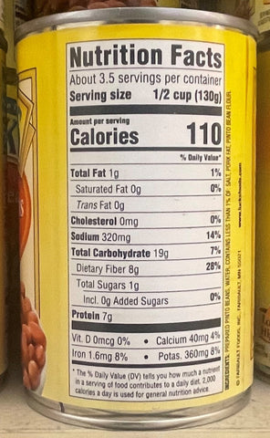 10 Cans of Luck's Pinto Beans Seasoned with Pork, 15 oz