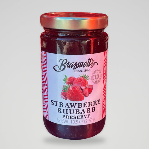 Strawberry Rhubarb Preserve, 10.5 oz