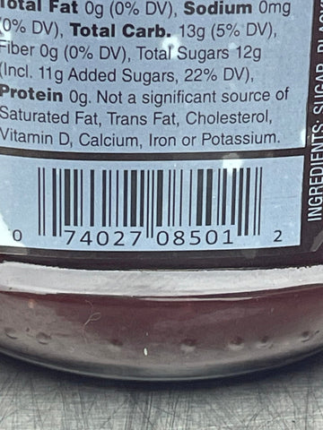 4 JARS Polar Blackberry Fruit Preserves 8.5 oz jar Blackberries Jam Jelly