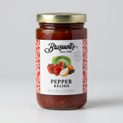 Braswell's Sweet and Savory Pepper Relish, 8 oz