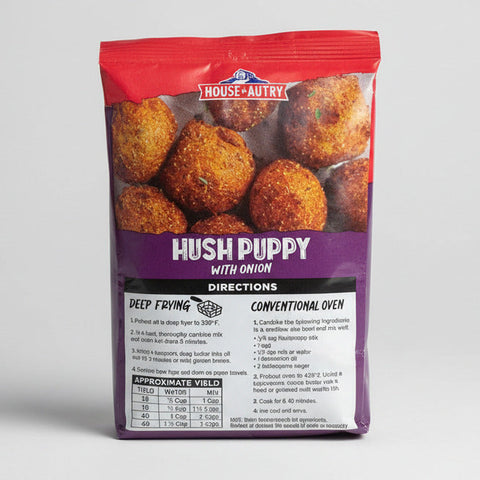 3 BAGS House Autry Hush Puppy with Onion Mix Batter Fry Flour 2 Lbs Fish