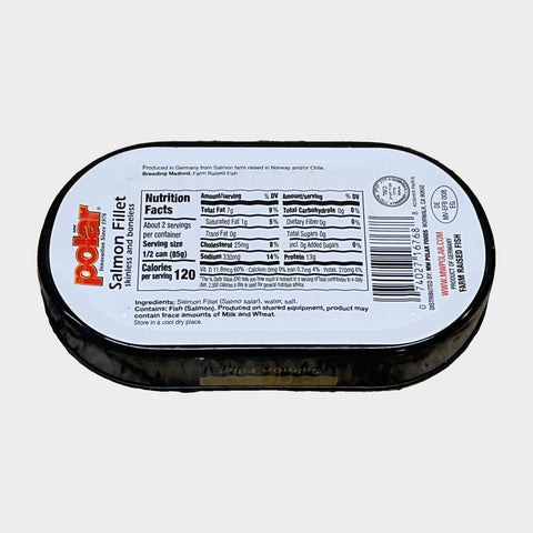 4 Packs of MW Polar Skinless and Boneless Salmon Fillets, 7.05 oz