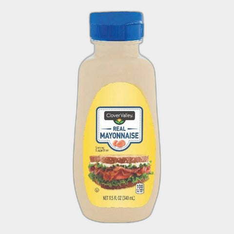 2 Jars Clover Valley Real Mayonnaise, 11.5 oz