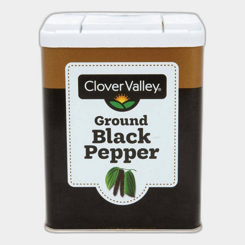 2 Jars Clover Valley Black Pepper, 3 oz