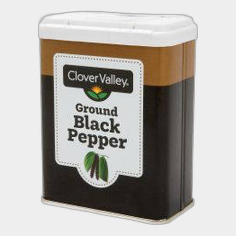 2 Jars Clover Valley Black Pepper, 3 oz