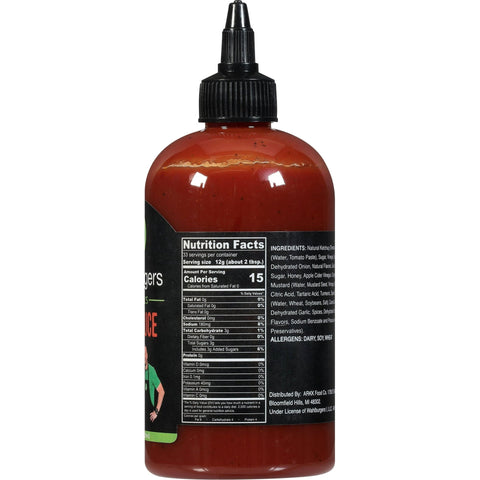 2 BOTTLES Wahlburgers BBQ Sauce 14.5 oz Squeeze Bottle Barbeque